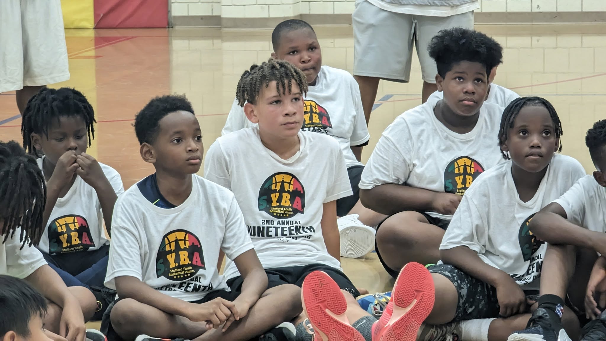 SYBA players together after a session